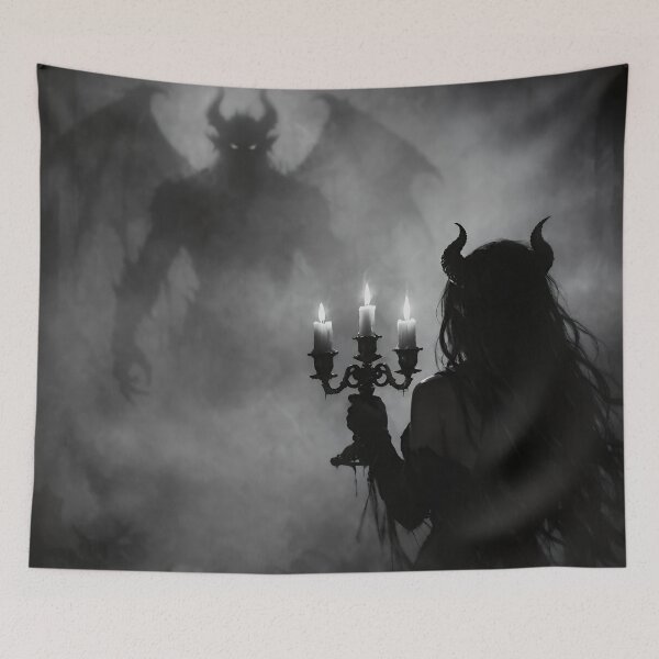 Item preview, The Study of Shadows – Dark Academia Gothic Art Print designed and sold by cr6zym1nd.