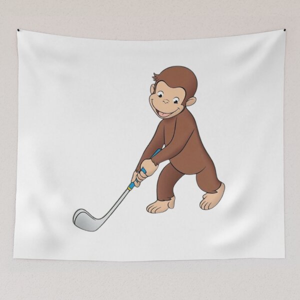 Item preview, george playing golf designed and sold by oran9e.