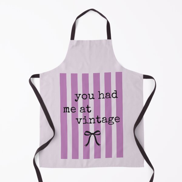 Item preview, You Had Me At Vintage | Thrift Store Quote | Pink Vertical Stripes designed and sold by Fern and Quill.