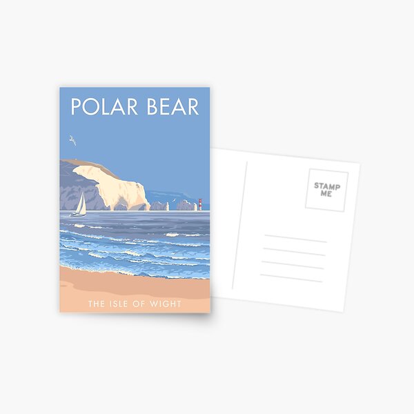 Item preview, Polar Bear the Isle of Wight designed and sold by smillership.