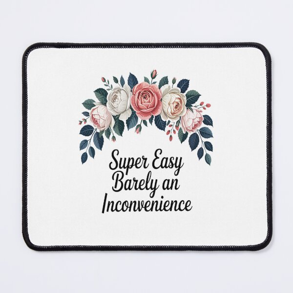 Item preview, Super Easy Barely An Inconvenience Floral Flowers designed and sold by NicolaMail.
