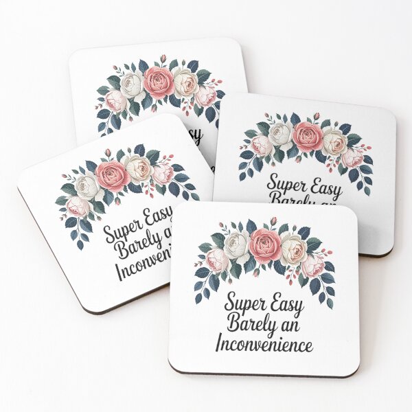 Item preview, Super Easy Barely An Inconvenience Floral Flowers designed and sold by NicolaMail.