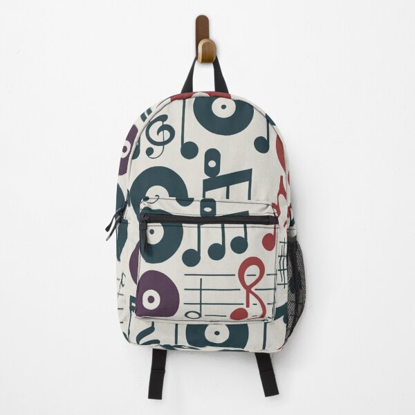 Item preview, Retro Music Notes & Vinyl Records Seamless Pattern designed and sold by Midnight Veil Designs.