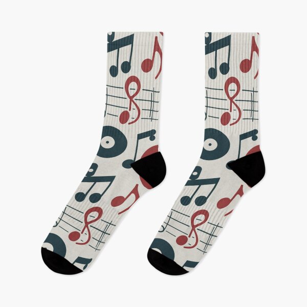 Item preview, Retro Music Notes & Vinyl Records Seamless Pattern designed and sold by Midnight Veil Designs.