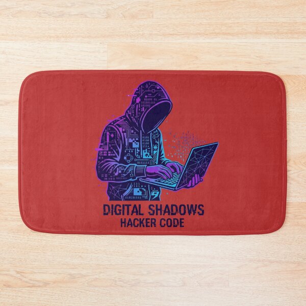 Item preview, Digital Shadow Hacker Anonymous Shirt designed and sold by KurtByteStudio.