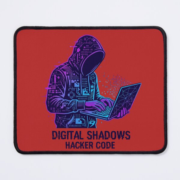 Item preview, Digital Shadow Hacker Anonymous Shirt designed and sold by KurtByteStudio.
