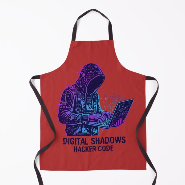 Item preview, Digital Shadow Hacker Anonymous Shirt designed and sold by KurtByteStudio.