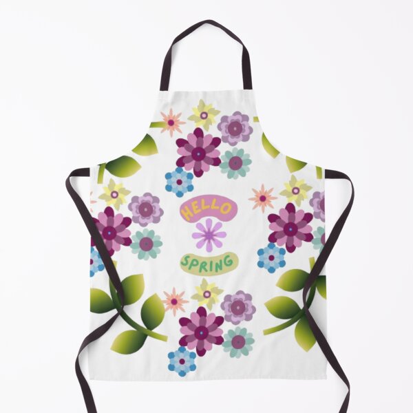 Item preview, Hello Spring Floral Wreath Cute Pastel Flowers Cottagecore Coquette Aesthetic Design designed and sold by HopeAndHustle.
