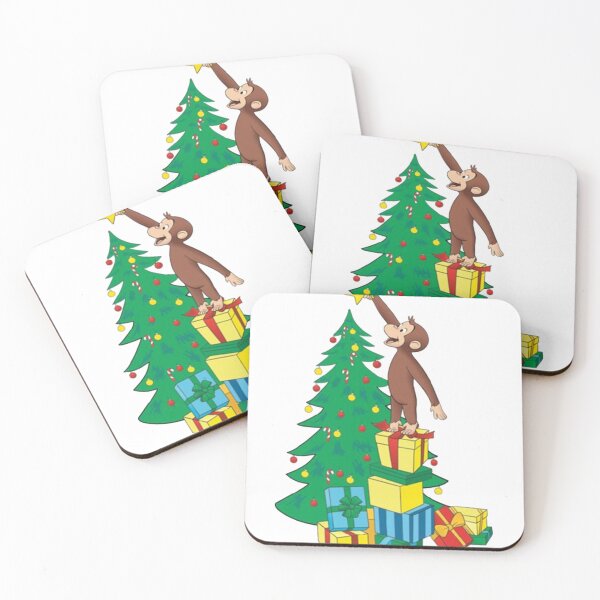 Item preview, curious george christmas designed and sold by oran9e.
