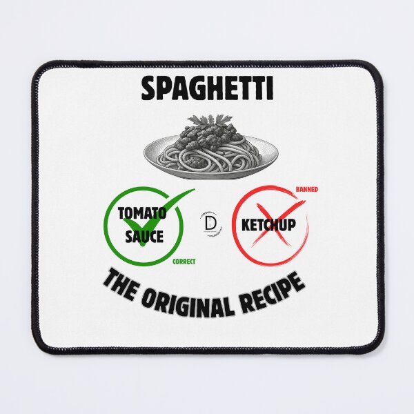 Item preview, Ketchup on Pasta is a Crime - Authentic Italian Food Rules designed and sold by TheItaliandilemma.