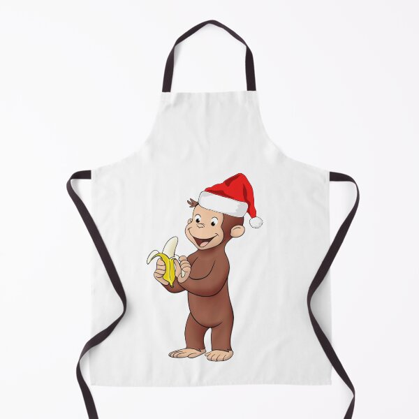 Item preview, curious george eat banana on winter season designed and sold by oran9e.