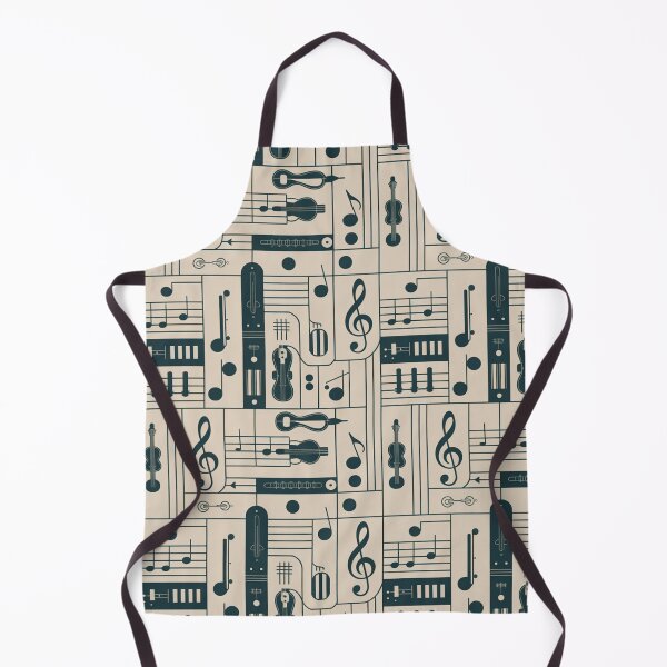 Item preview, Elegant Music Notes & Instruments Seamless Pattern designed and sold by Midnight Veil Designs.