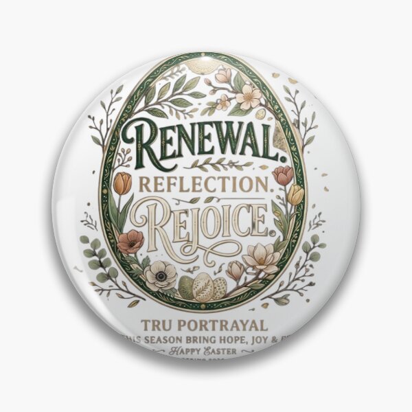 Item preview, Renewal, Reflection, Rejoice designed and sold by Tru Portrayal Atelier.