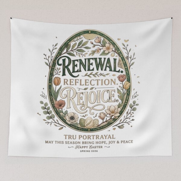 Item preview, Renewal, Reflection, Rejoice designed and sold by Tru Portrayal Atelier.