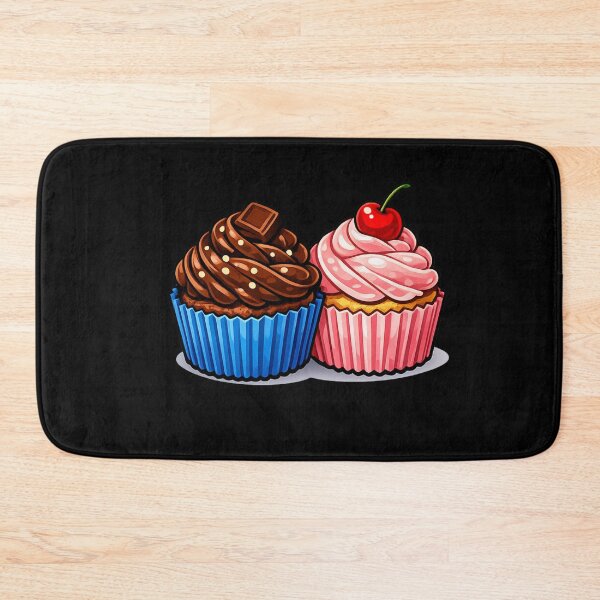 Item preview, Duo of Cupcakes – Illustrated Treat designed and sold by Elyna-Shop.