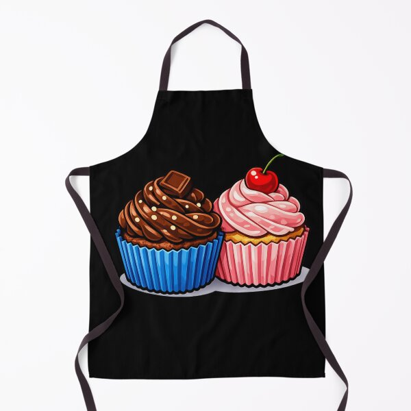 Item preview, Duo of Cupcakes – Illustrated Treat designed and sold by Elyna-Shop.