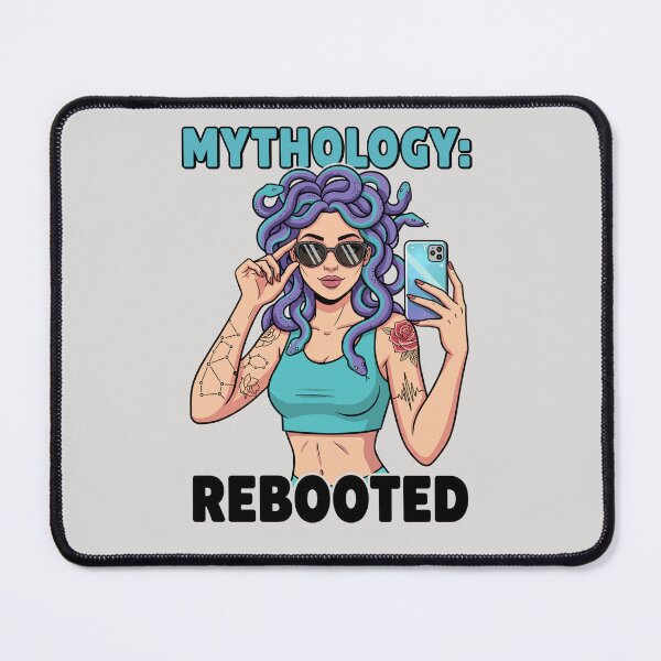 Item preview, Modern Medusa Mythology Rebooted Selfie designed and sold by capricedefille.