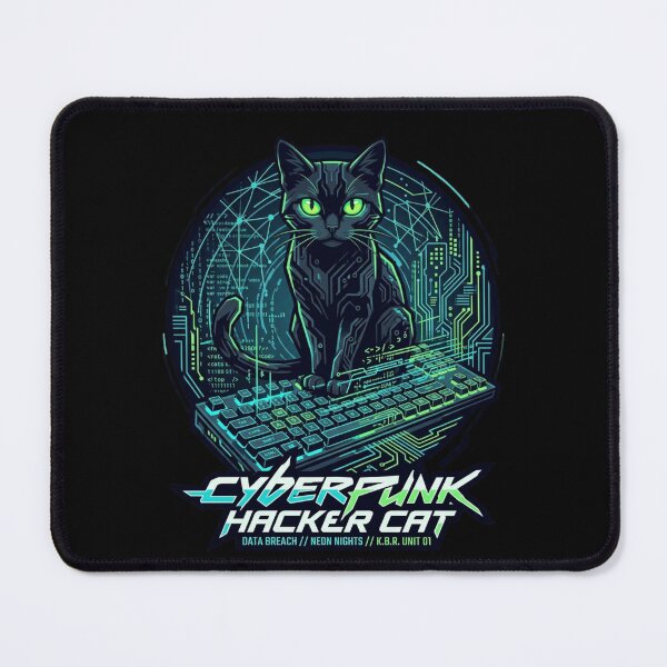 Item preview, Hacker Cat  Anonymous Hacker Shirt designed and sold by KurtByteStudio.