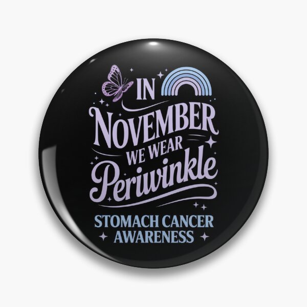 Item preview, Periwinkle Ribbon Stomach Cancer Awareness designed and sold by Moon-Ape.