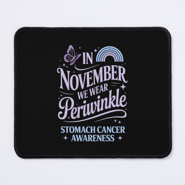 Item preview, Periwinkle Ribbon Stomach Cancer Awareness designed and sold by Moon-Ape.