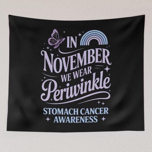 Item preview, Periwinkle Ribbon Stomach Cancer Awareness designed and sold by Moon-Ape.