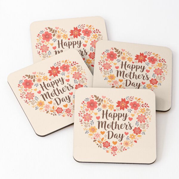 Item preview, Happy Mother’s Day Floral Heart designed and sold by Knightofartx25.