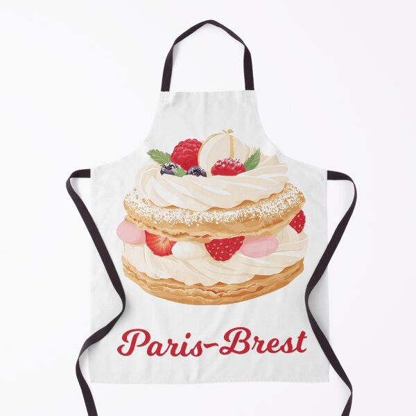 Item preview, Paris-Brest French Pastry Cute Dessert Art designed and sold by BobaBunny76.