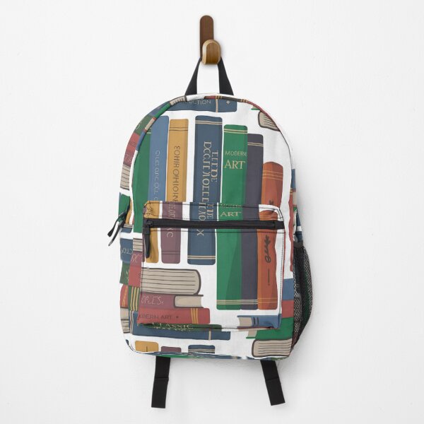 Item preview, Colorful Stacked Books Seamless Pattern designed and sold by Midnight Veil Designs.