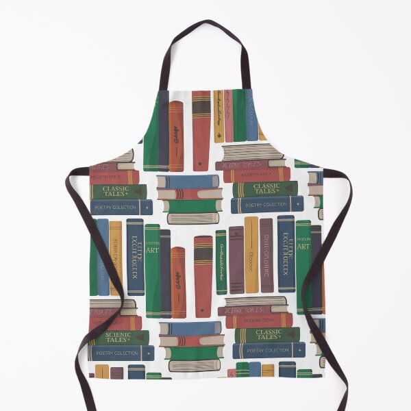 Item preview, Colorful Stacked Books Seamless Pattern designed and sold by Midnight Veil Designs.