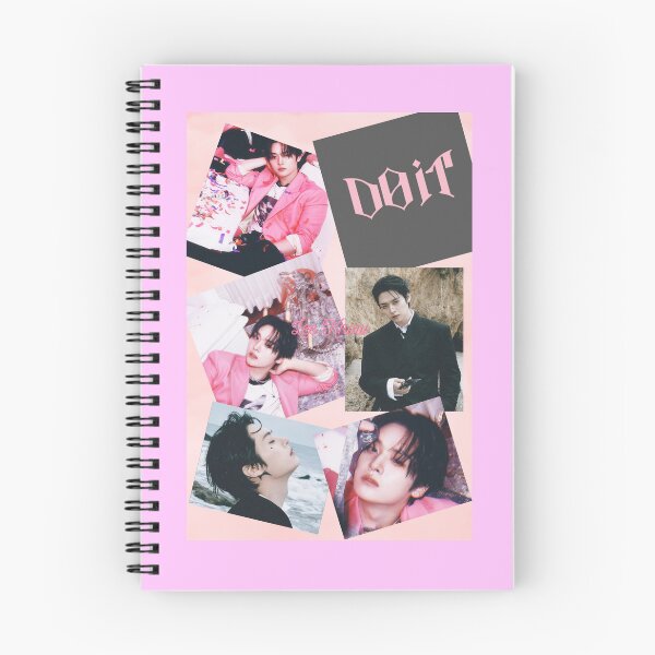 Artikelvorschau, Lee Know „DO IT“-Ära Collage – Zartrosa K-Pop-Ästhetik entworfen und verkauft von TealNight.