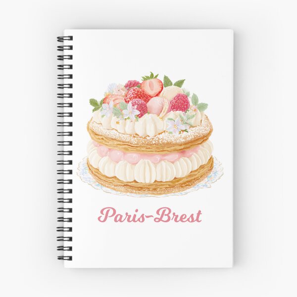 Item preview, Paris-Brest French Pastry Cute Dessert Art designed and sold by BobaBunny76.