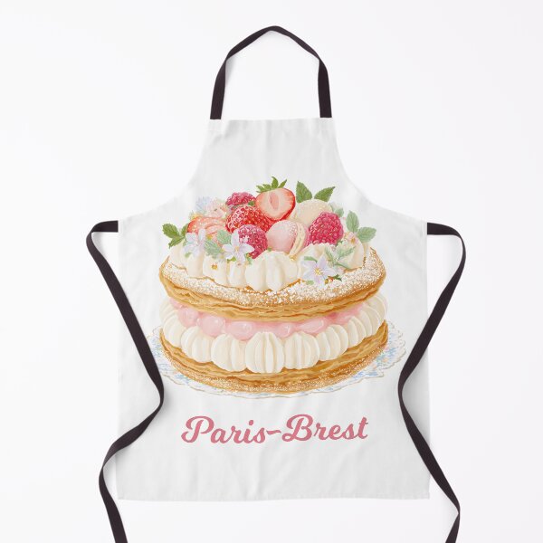 Item preview, Paris-Brest French Pastry Cute Dessert Art designed and sold by BobaBunny76.