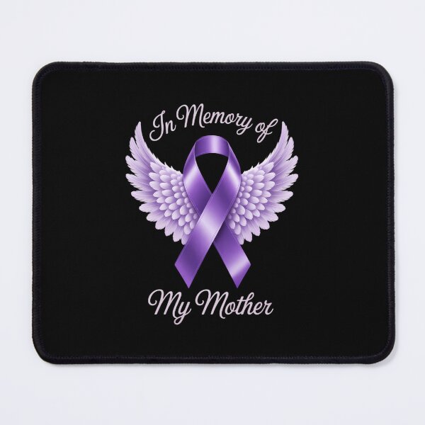 Item preview, Personalized Memorial Purple Ribbon designed and sold by Moon-Ape.