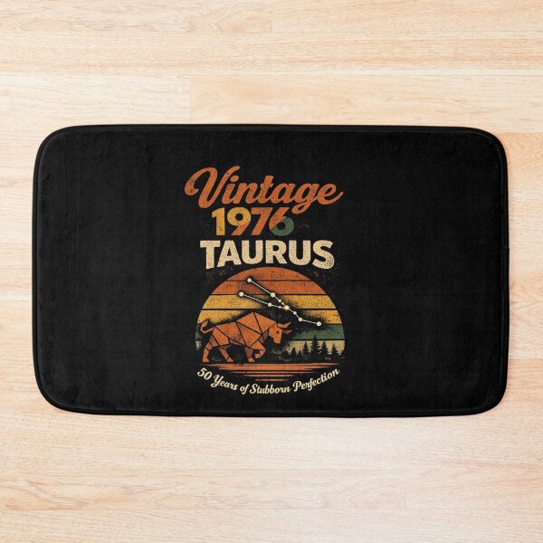 Item preview, Vintage 1976 Taurus 50th Birthday Retro Zodiac designed and sold by 97Ts.
