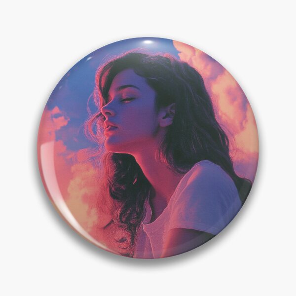 Item preview, Summertime Sadness - Lofi Dreaming Girl Aesthetic Art designed and sold by LenariumArt.
