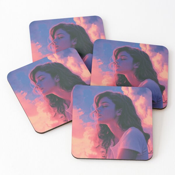 Item preview, Summertime Sadness - Lofi Dreaming Girl Aesthetic Art designed and sold by LenariumArt.
