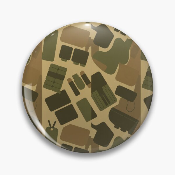 Item preview, Military Tactical Gear Camouflage Seamless Pattern designed and sold by Midnight Veil Designs.
