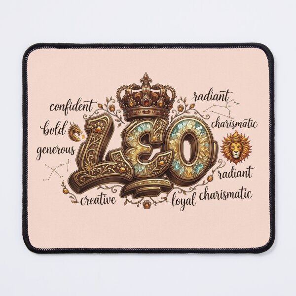 Item preview, Leo Zodiac Signs, Horoscope Street Art designed and sold by BreezifyDesignStudio.