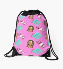 Bish better have my money Drawstring Bag