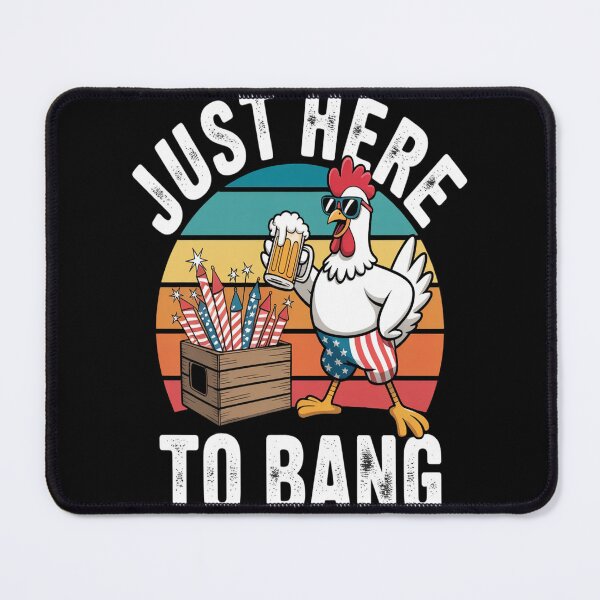 Item preview, 4th Of July Chicken Fireworks Here To Bang America designed and sold by SignaturalGen.