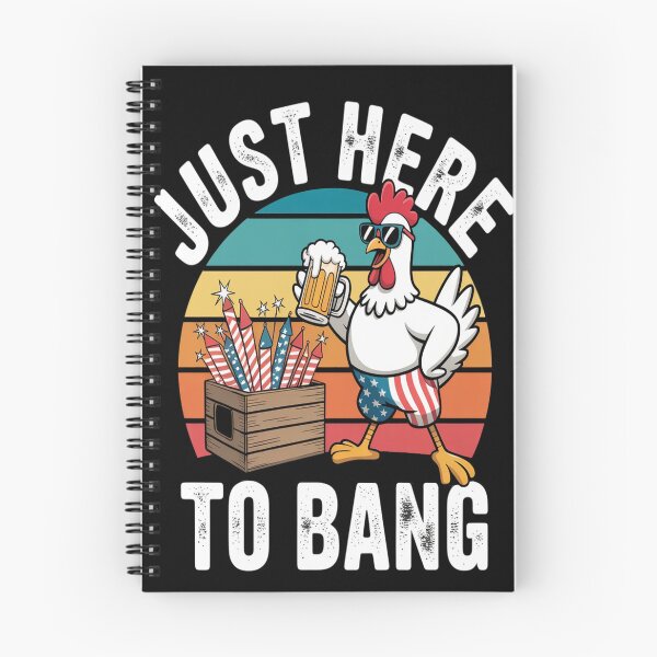 Item preview, 4th Of July Chicken Fireworks Here To Bang America designed and sold by SignaturalGen.
