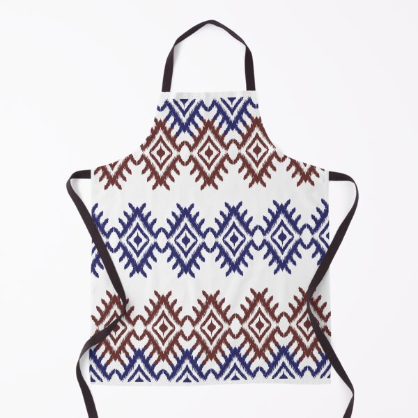 Item preview, Ikat pattern inspired by traditional textile weaving techniques designed and sold by Line-Aura.