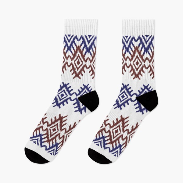 Item preview, Ikat pattern inspired by traditional textile weaving techniques designed and sold by Line-Aura.