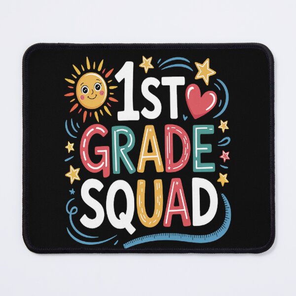 Item preview, 1st First Grade Squad Student Teacher Back To School designed and sold by LacostCarl.