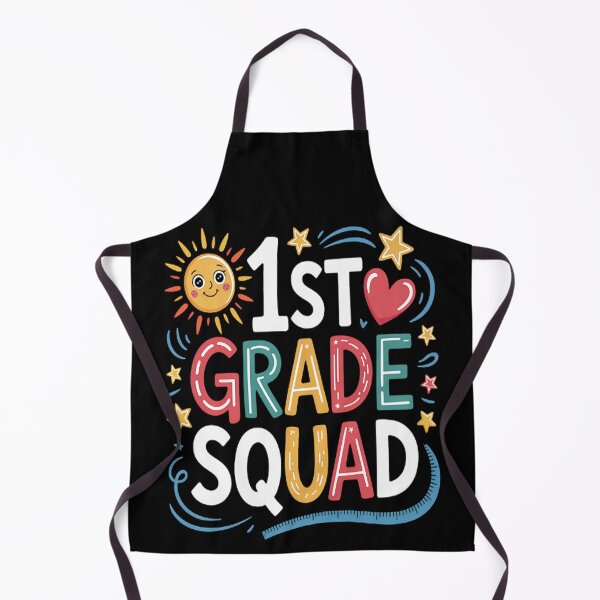 Item preview, 1st First Grade Squad Student Teacher Back To School designed and sold by LacostCarl.