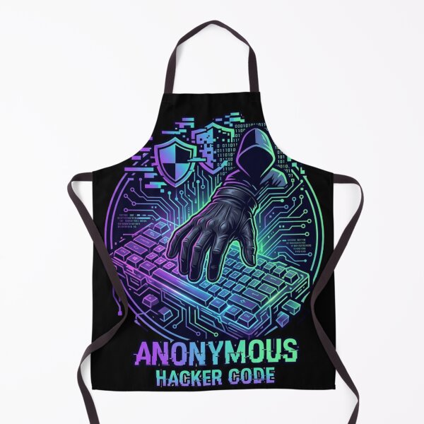 Item preview, Gloved Hacker Cyberpunk IT Shirt designed and sold by KurtByteStudio.