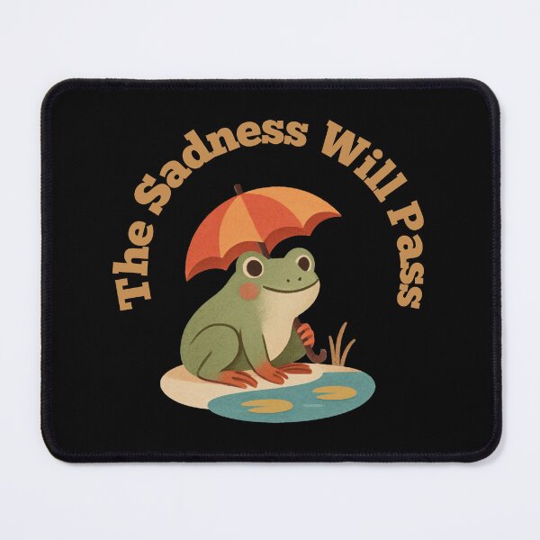 Item preview, Rain Frog With Message designed and sold by SWETA HALDER.