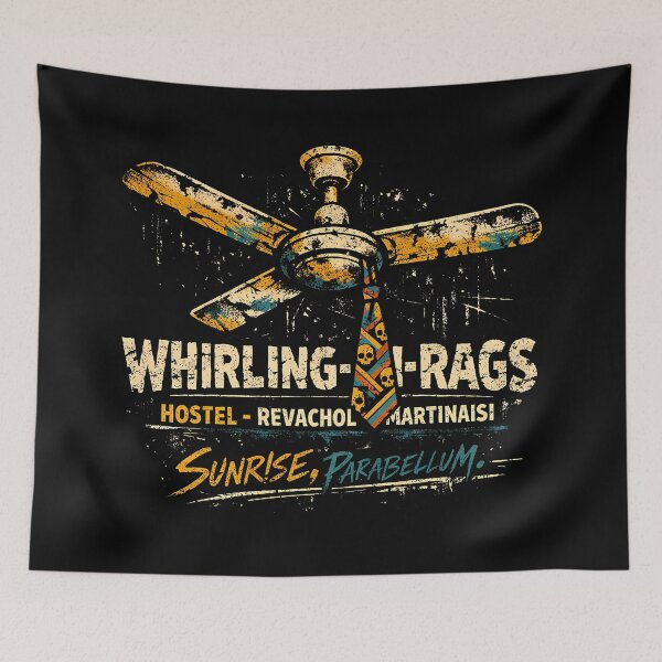 Item preview, Whirling In Rags Hostel Revachol Graphic designed and sold by agearb.