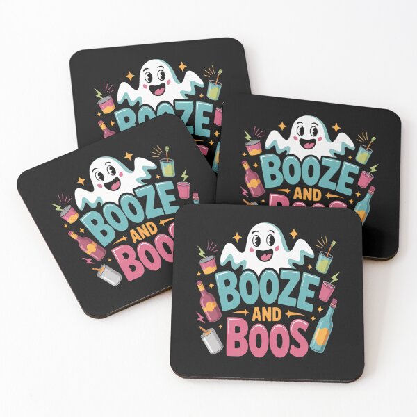 Item preview, Cute Halloween Ghost Booze and Boos Party 1 designed and sold by SignaturalGen.