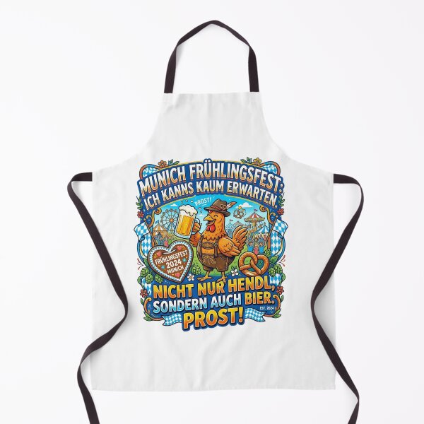 Item preview, Munich Frühlingsfest Chicken - Funny Bavarian Beer & Hendl Art designed and sold by Sushikidsntod.